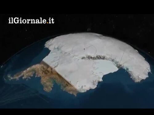 La NASA rimappa l'Antartide