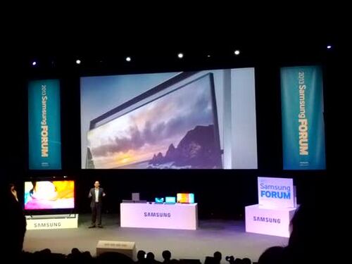 Samsung presenta la tv del futuro