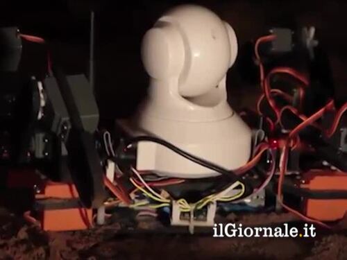 In Messico un robot esplora le Piramidi