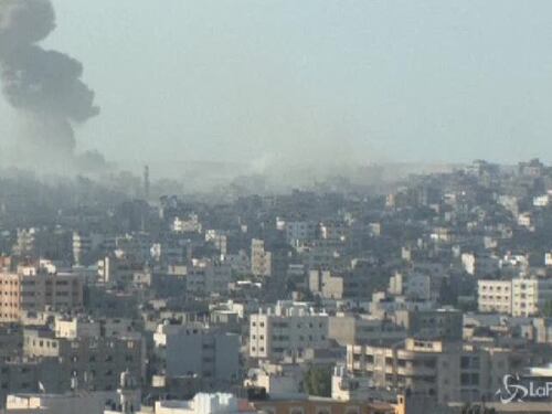 Israele bombarda Gaza prima del cessate il fuoco