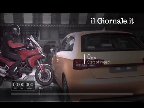 Ducati, in arrivo la moto con l'airbag