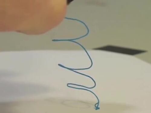 Arriva la penna che scrive in 3D