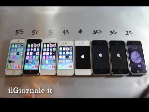 Tutti gli iPhone a confronto