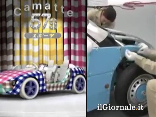 Toyota lancia auto per bambini