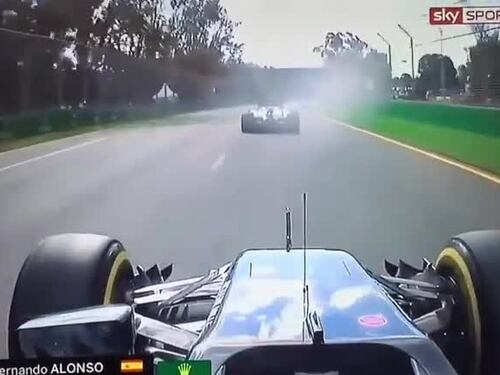 Spaventoso incidente di Alonso a Melbourne