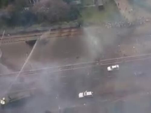 Gas lacrimogeni contro i manifestanti in Kenya