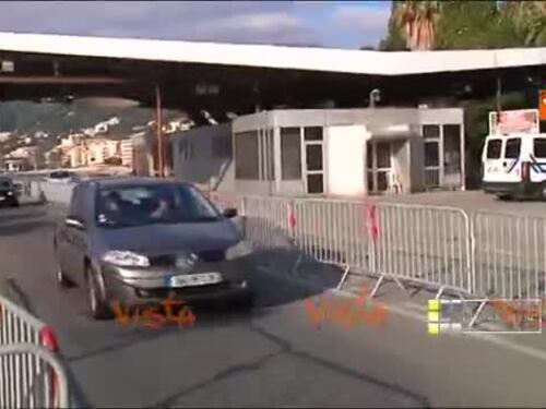 Ventimiglia, i controlli alla frontiera