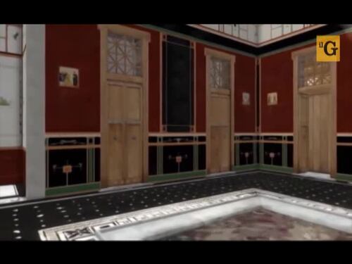 Tour in 3D della villa di Pompei