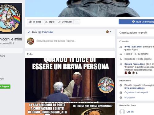 Se la censura di Facebook non vale per chi offende i cristiani