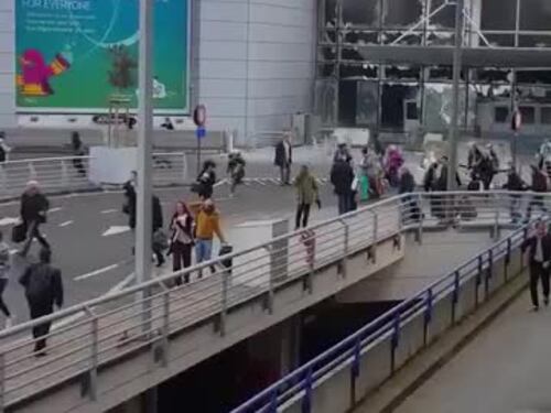 Due esplosioni all'aeroporto di Bruxelles