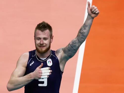 La gioia dello "zar" Zeytsev