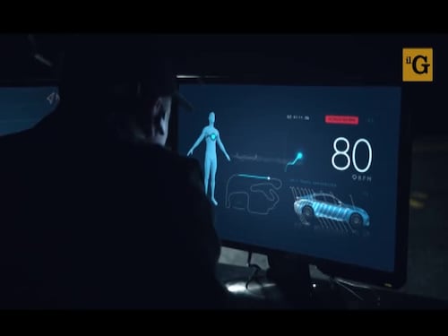 La Lexus si illumina al ritmo del cuore del pilota