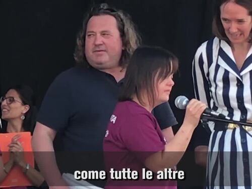 "La mia vita felice con la sindrome di Down"