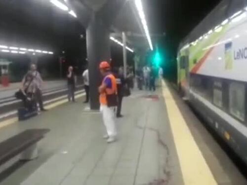 Capotreno aggredito: ecco il video dopo l'aggressione