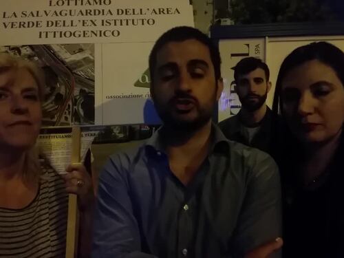 Maxi-centro migranti a Tiburtina: la protesta dei residenti