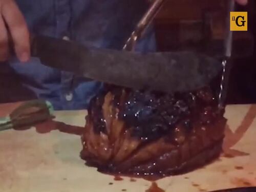 Prosciutto d'anguria affumicata. Il nuovo cibo virale