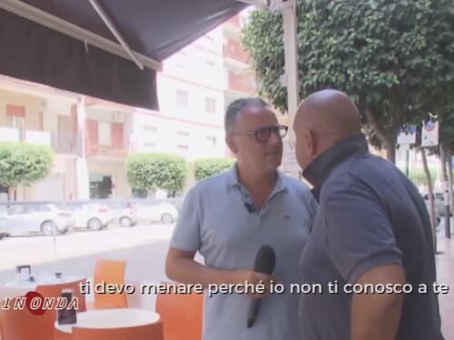 L'aggressione al giornalista di La7