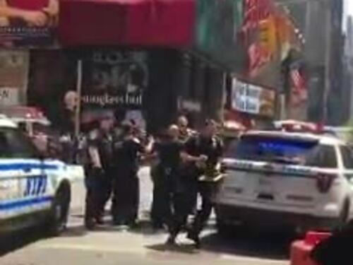 Times Square, l'arresto del conducente dell'auto