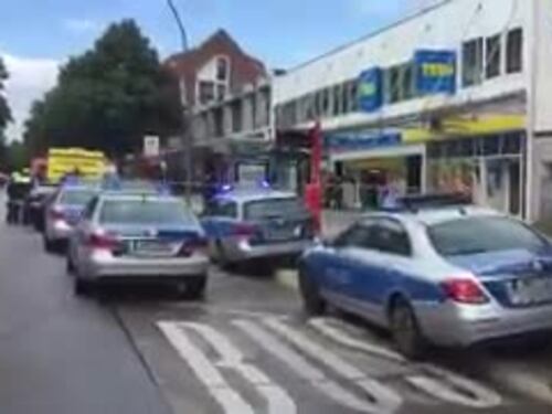 Amburgo, attacco al supermarket: polizia in allerta