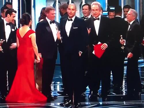 Oscar, la gaffe: "La La Land, anzi Moonlight"