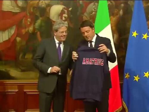 Passaggio di consegne tra Renzi e Gentiloni