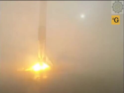 SpaceX fallisce l'atterraggio sulla piattaforma marina