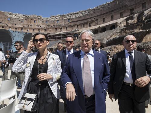 Della Valle: "Il Colosseo è rimasto grande"