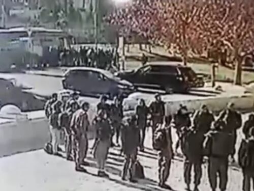 Camion falcia soldati a Gerusalemme