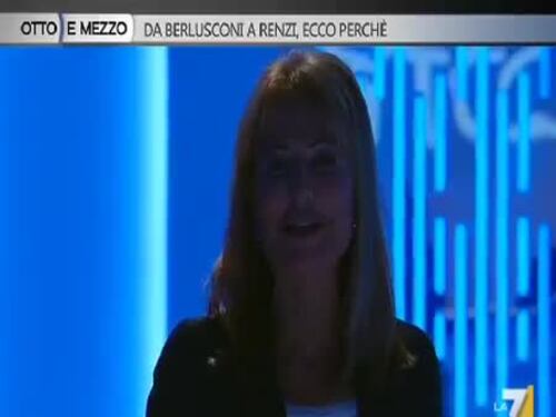 Lilli Gruber resta al buio