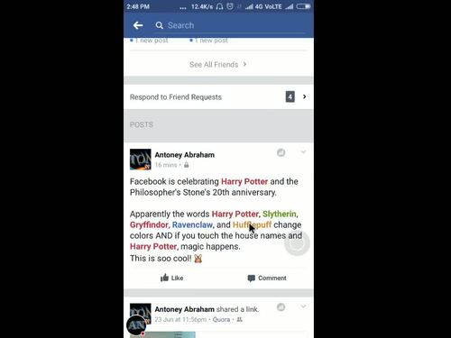 Vent'anni di Harry Potter, la sorpresa di Facebook per i fan
