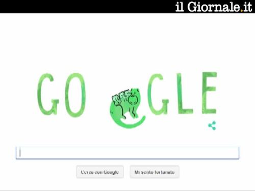 Il doodle di Google per la festa del papà