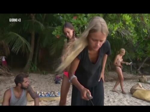 Paola Caruso e la lite sull'Isola con Mercedesz Henger