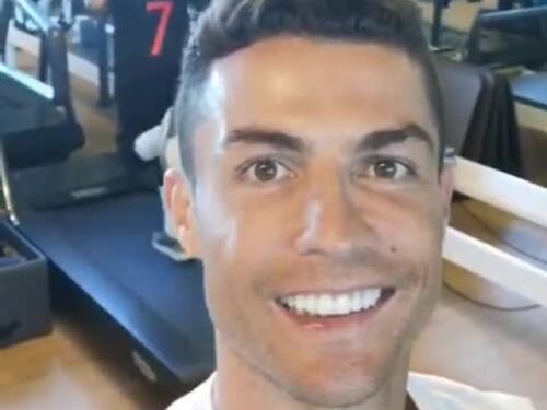 Cristiano Ronaldo si allena in palestra: ecco il video del fuoriclasse della Juventus