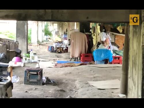 Quella favela nata sotto il cavalcavia di via Flaminia