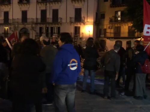 "Libia libera", il corteo dei manifestanti sfila per le vie del centro di Palermo