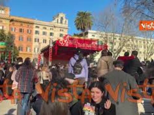 Il Capodanno cinese a Roma a piazza Vittorio. E’ l’anno del cavallo