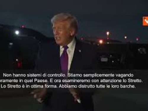 Trump: Iran sull'orlo della sconfitta, sono al capolinea