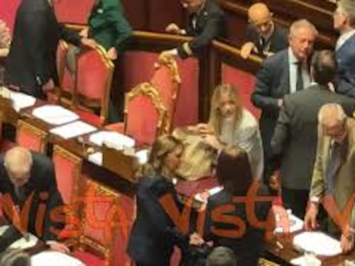 Fuorionda Meloni a opposizioni a termine Premier Time: Ma che è sta bagarre? Non eravate pacati?