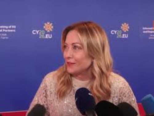 Meloni: Sensato allentamento delle regole sugli aiuti di Stato in Ue