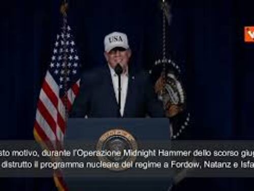 Trump: "Il regime di Teheran non potrà mai avere un'arma nucleare"