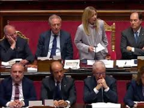 Meloni: Ogni volta che vengo in Aula al netto di insulti c'è ben poco