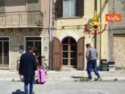 Nuova frana in Molise, evacuate 50 persone a Salcito dai Vigili del fuoco