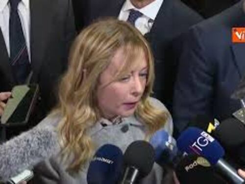 Meloni: Parole Trump su Papa? Leader religiosi non devono fare ciò che dicono i leader politici