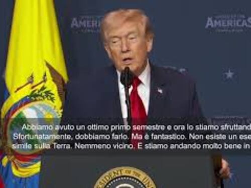 Trump: Stiamo facendo bene, distrutte 42 navi della Marina iraniana in 3 giorni