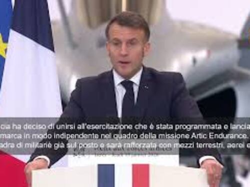 Macron Gli europei hanno responsabilità particolare in Groenlandia