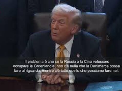 Trump: Su Groenlandia troveremo una soluzione