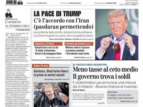 Iran: raggiunto l’accordo. Meno tasse al ceto medio, Stasi torna libero