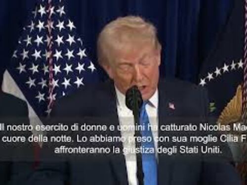 Trump: Maduro e sua moglie verranno incriminati per narcoterrorismo contro gli USA