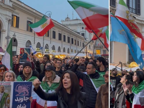 A Roma la manifestazione per il popolo iraniano, ma disertano Pd, M5S e Avs