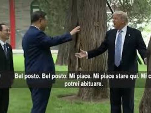 Trump visita i giardini di Zhongnanhai con Xi Jinping: Bel posto mi ci potrei abituare